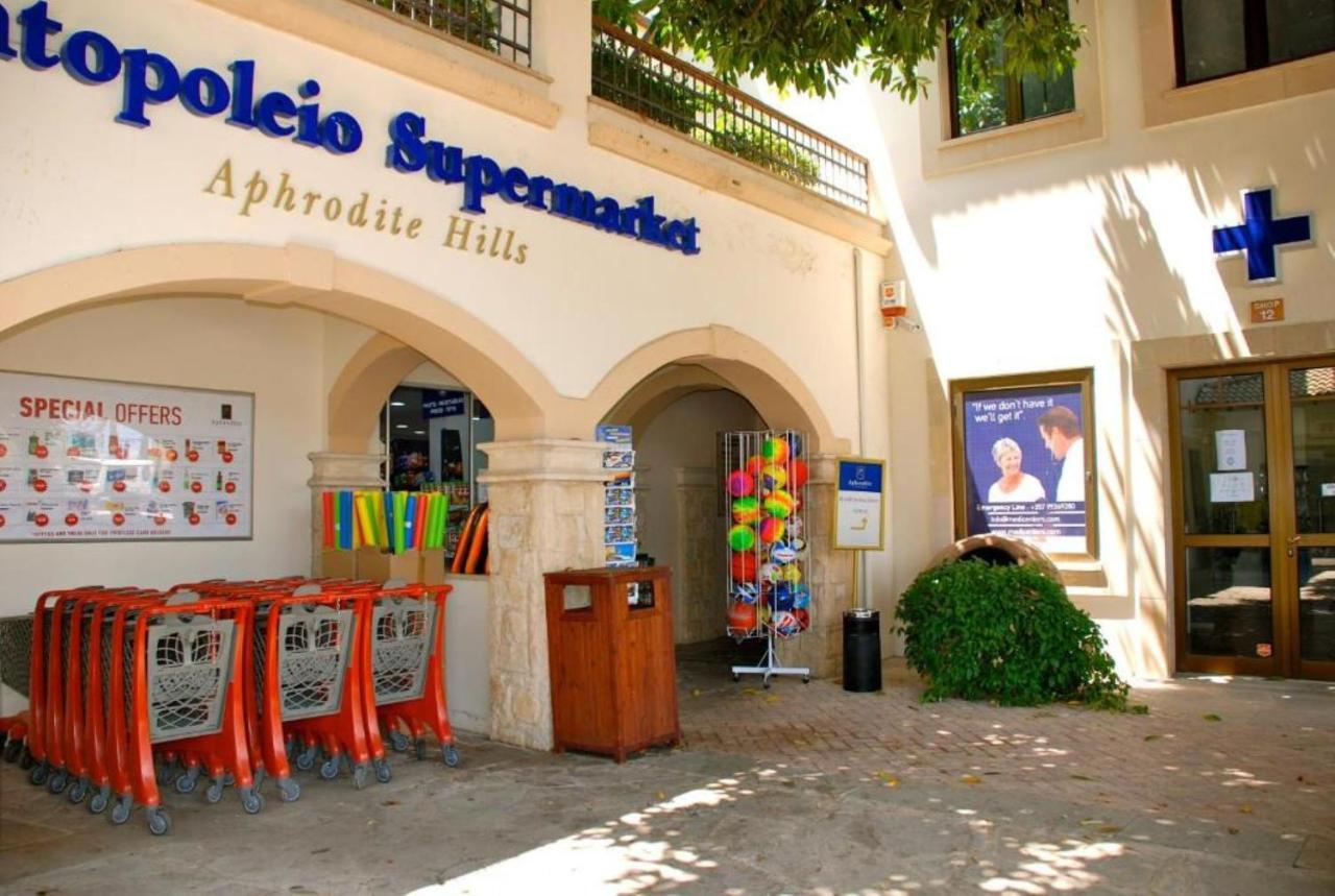 2 Bedroom Apartment Assia With Communal Pool, Aphrodite Hills Resort كوكليا المظهر الخارجي الصورة